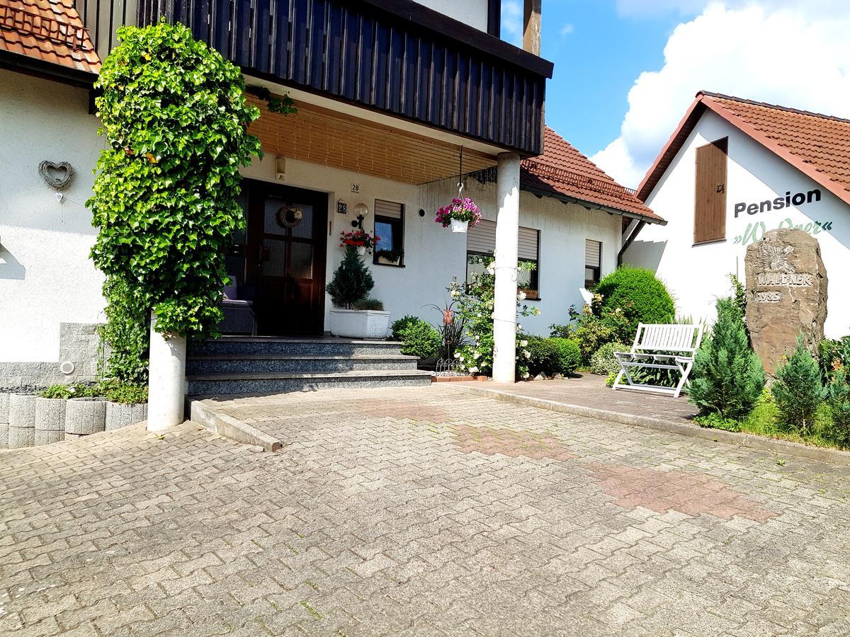 Pension Waldner Oberthulba Exterior photo